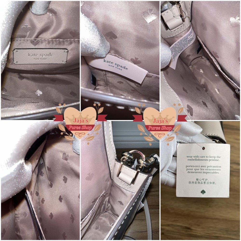 💜Kate Spade Leather Floral Crossbody Purse💜 - Picture 11 of 17